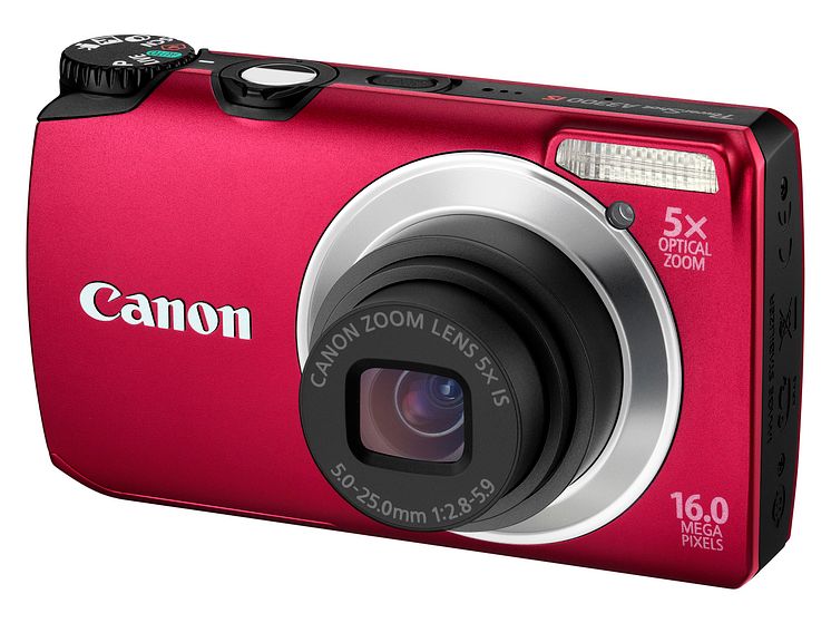 Canon PowerShot A3300 röd
