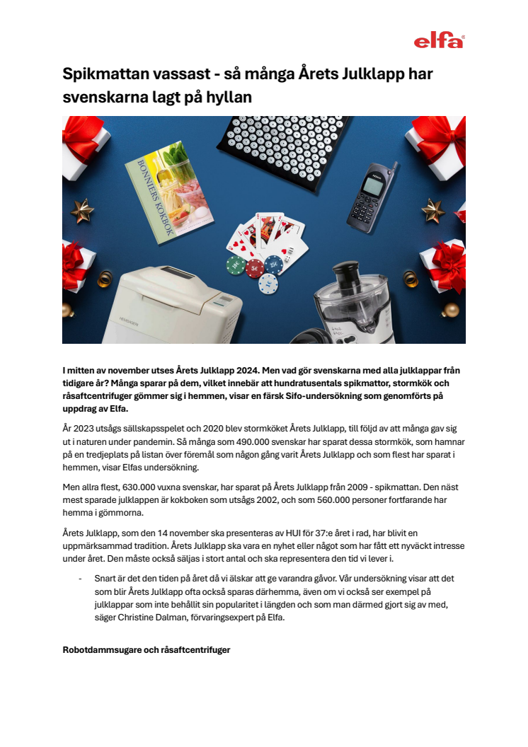 Spikmattan vassast - så många Årets Julklapp har svenskarna lagt på hyllan.pdf