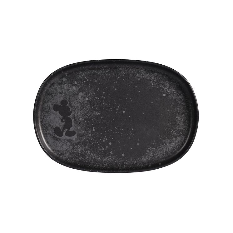 Fyrklövern Mickey Mouse Midnight serveringsfat 33x23cm