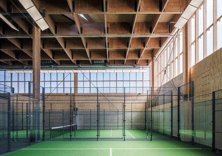 Östermalmshallen Padel Interiör