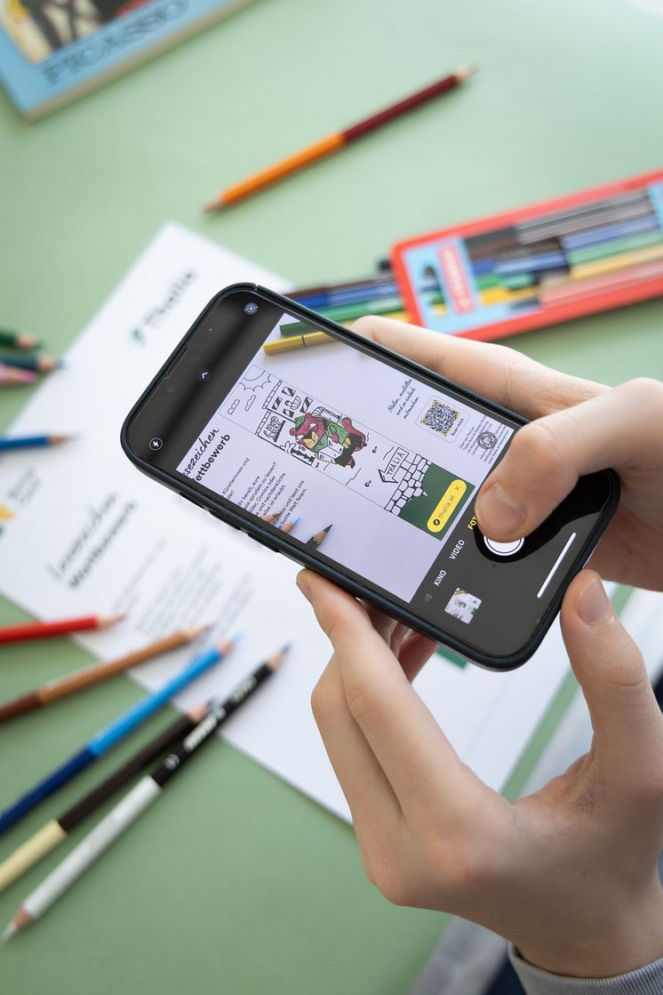 Lesezeichen wird digital eingereicht