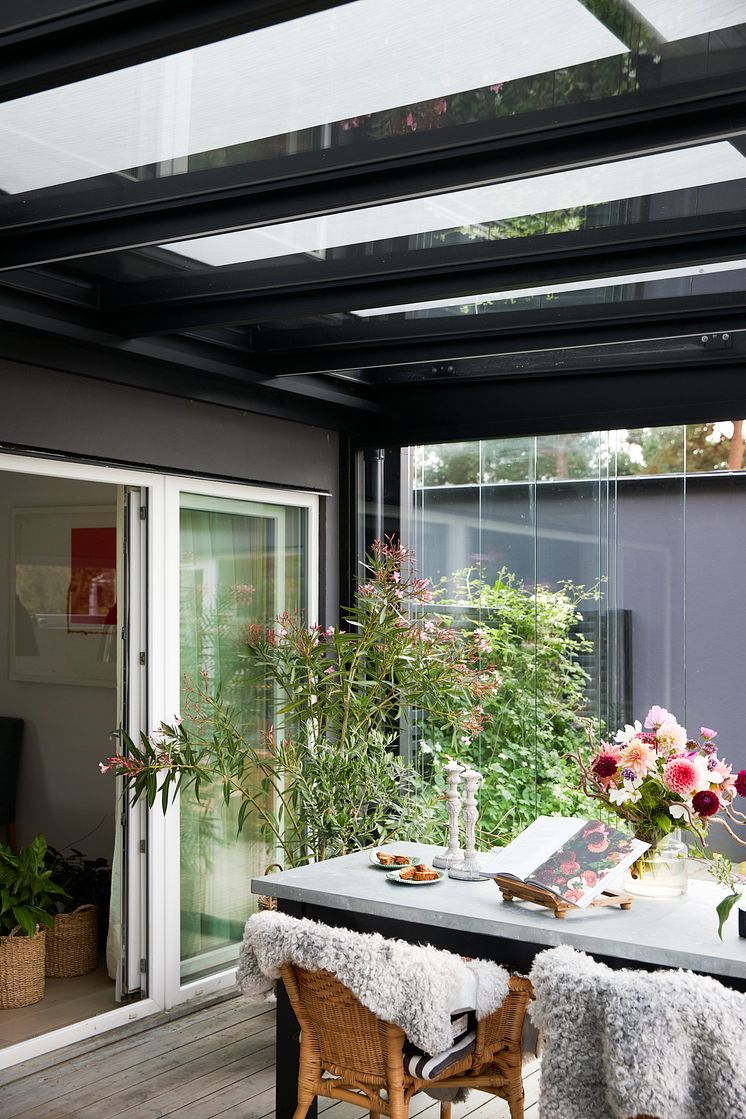 Starcube - Modern och elegant konstruktion med glastak.