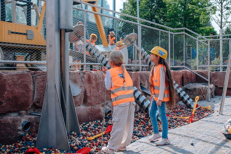 Die Baustellen-Tester entdecken den Steinbruch