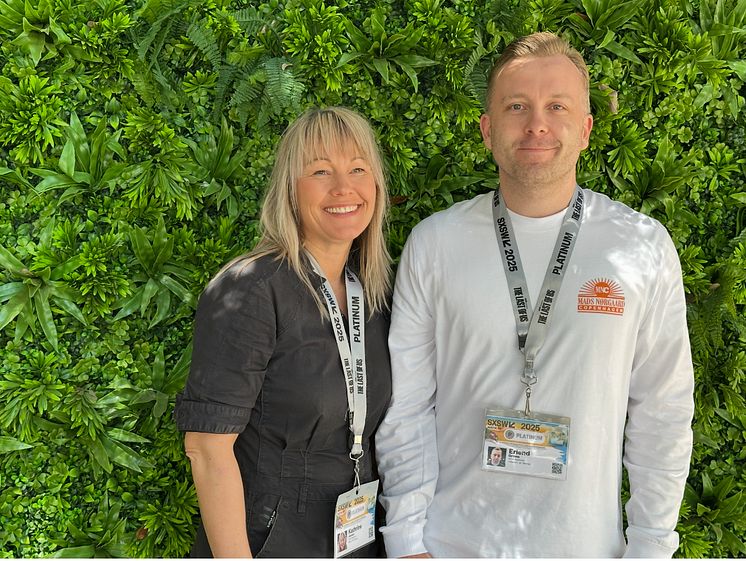 Kathrine Jansen og Erlend Grinna