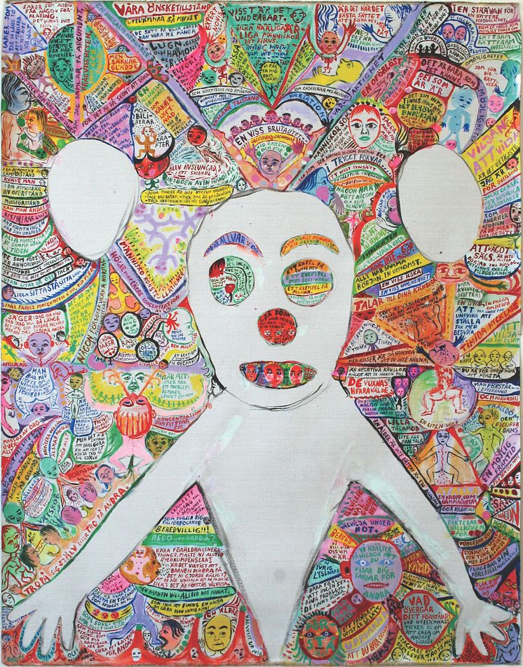 Lisa Jonasson, målning ur serien Mental fritid/Painting from the series Mental Recreation, 2009