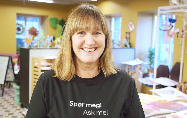 Formidlingsleder i Kode, Siri Breistein.