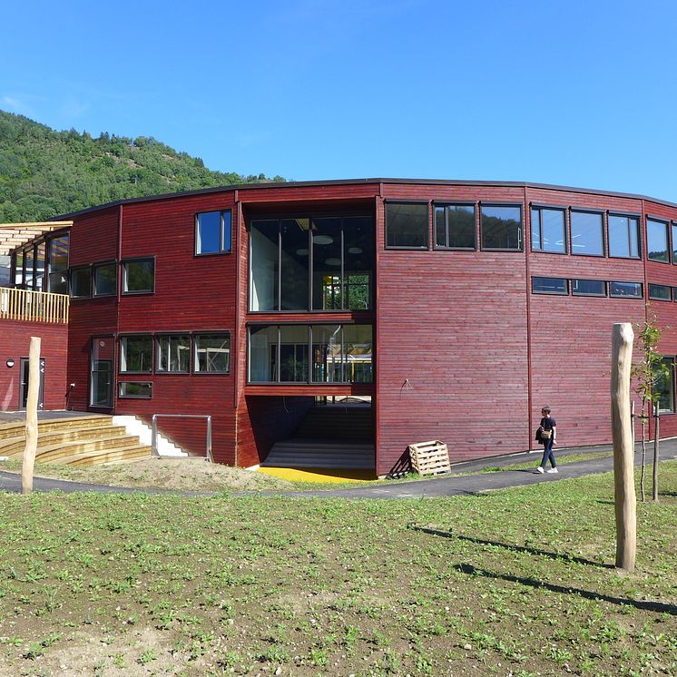 Fosshagen barnhage (fasaden)