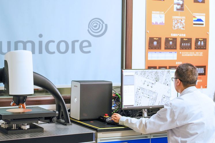 Gründung Umicore Suzhou Semiconductor Materials (USSM)