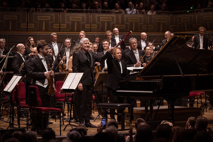 Ludovic Morlot och Jean-Yves Thibaudet 