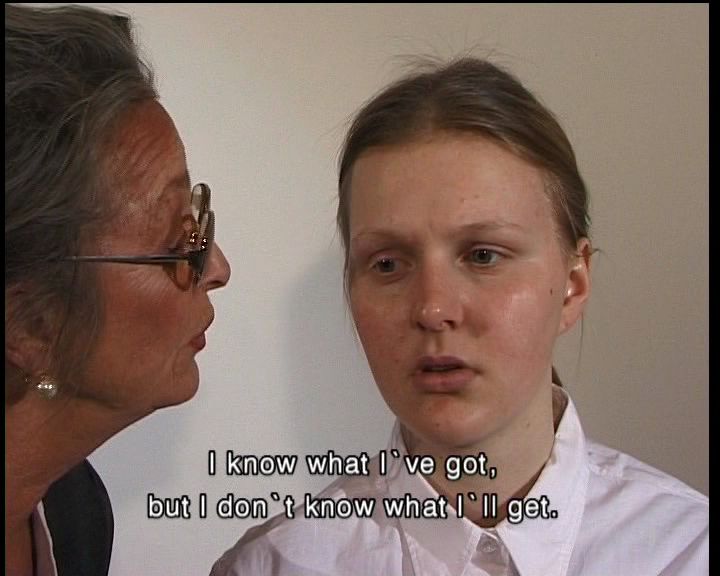 Lotte Konow Lund, French Lesson (2001) (Videostill). 