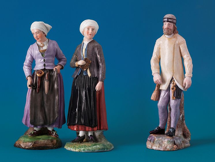 Figuriner fra «Nordmandsdalen» (1777-1814).