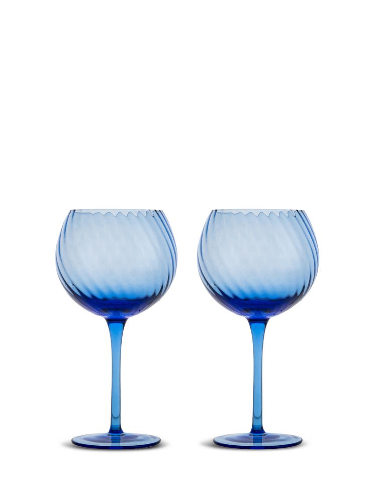 BYON SS25 - Wine glass Opacity blue