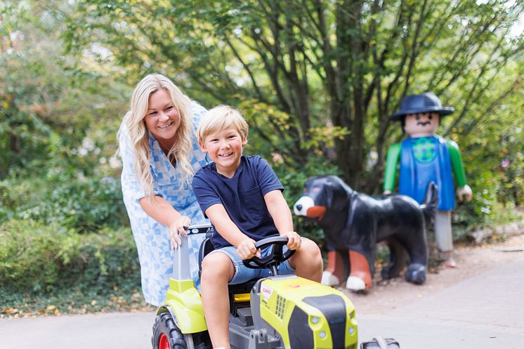 Traktor-Parcours im PLAYMOBIL-FunPark