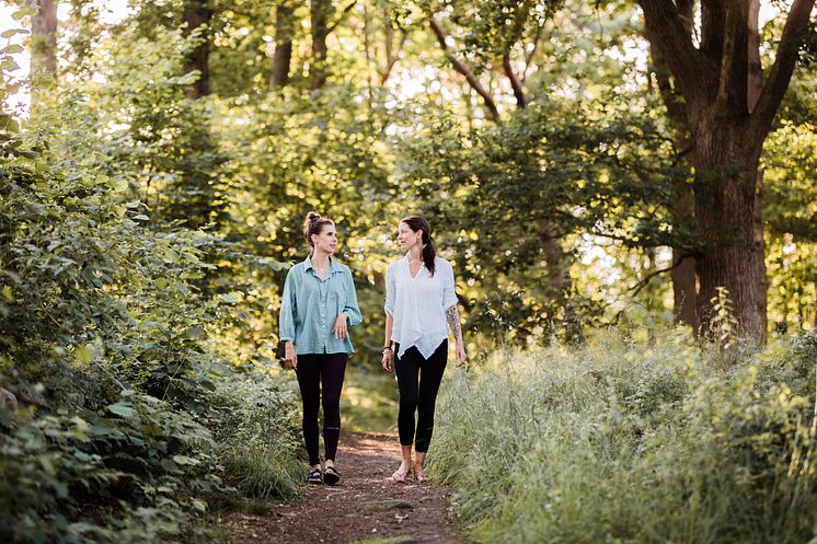 Johanna Alvin och Jennie Wadsten Sharma