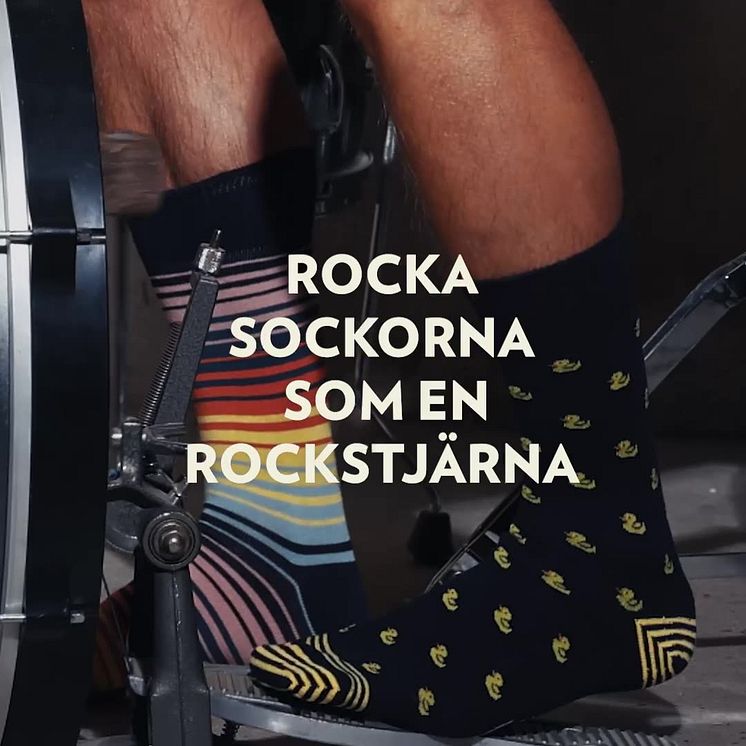 Rocka sockorna som en rockstjärna