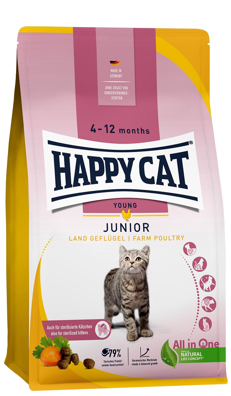Happy Cat JUNIORLandGefluegel