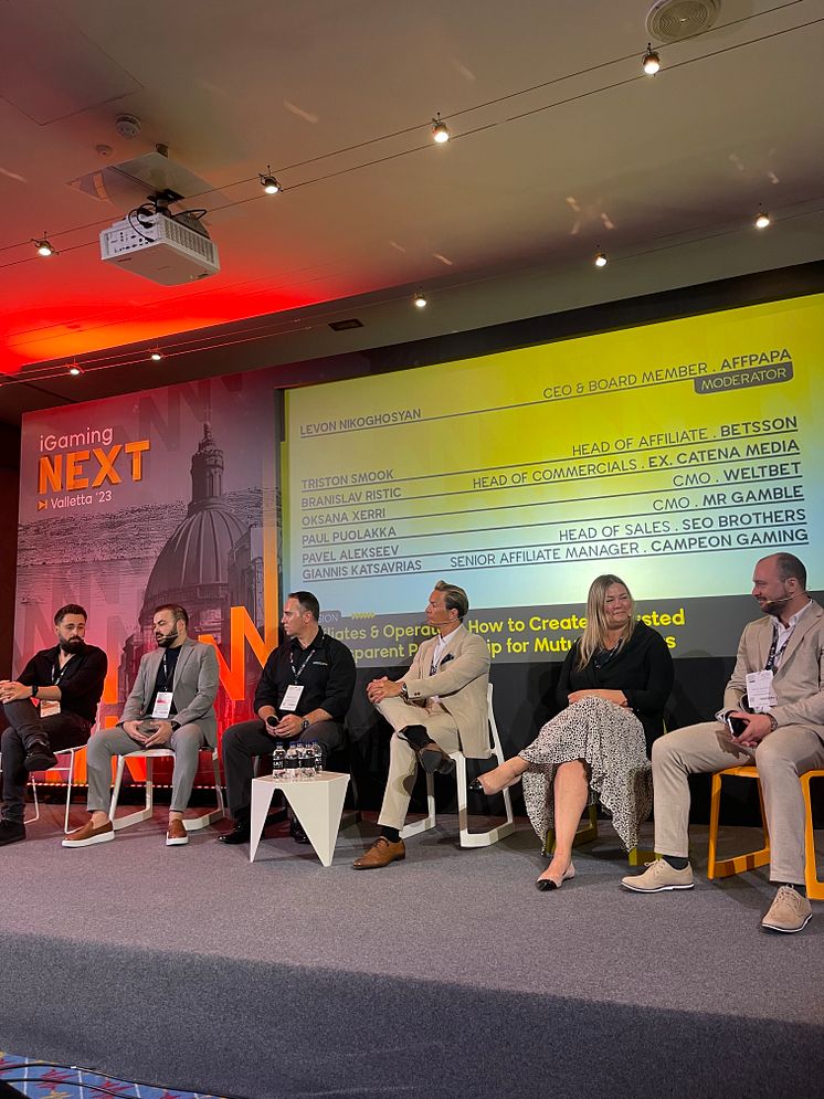 iGaming NEXT Valletta - iGaming Affiliate Marketing panel - Mr. Gamble CMO Paul Puolakka.jpg