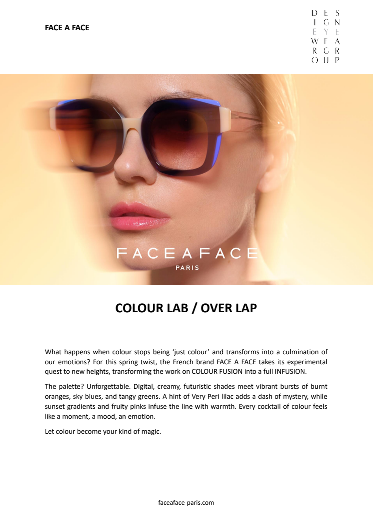 FACE A FACE - COLOUR LAB / OVER LAP