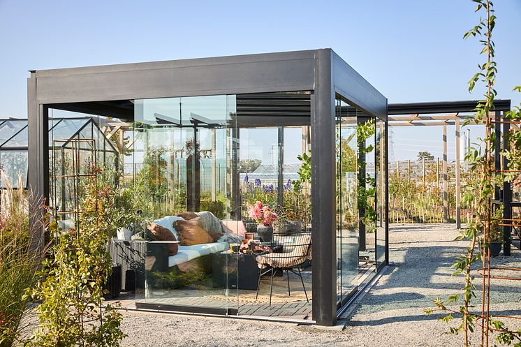 Starcube - Modern och elegant konstruktion med glastak.