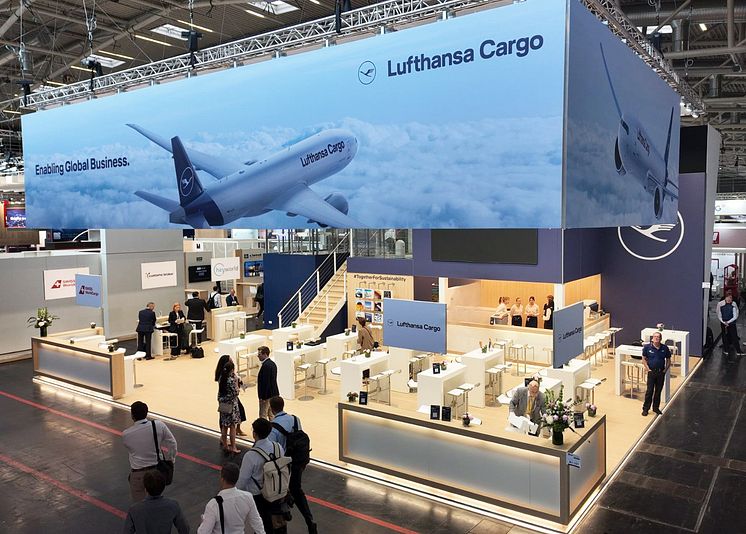 Lufthansa Cargo Booth