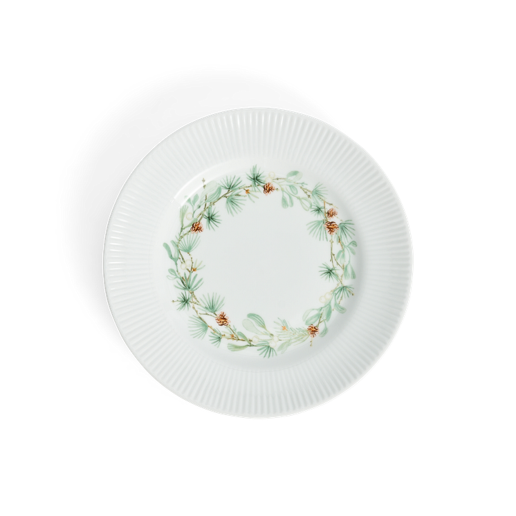 Fyrklövern Nordic Dawn Nature - assiett 21 cm