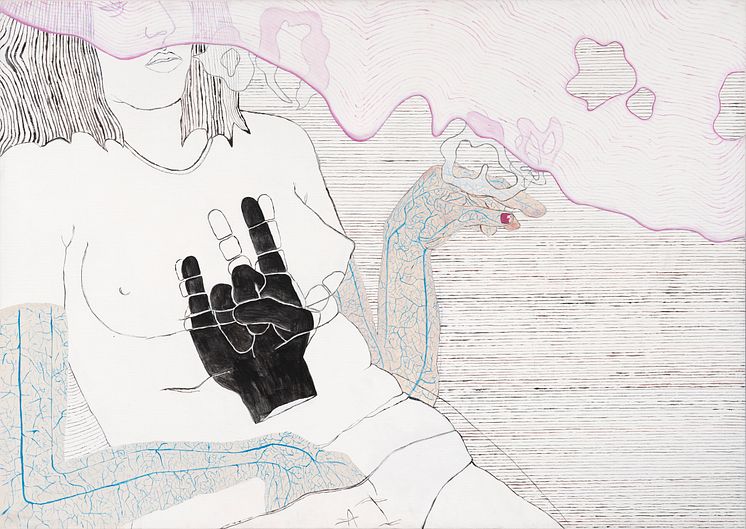 Lotte Konow Lund: Selvportrett/Self-Portrait, 1999. 