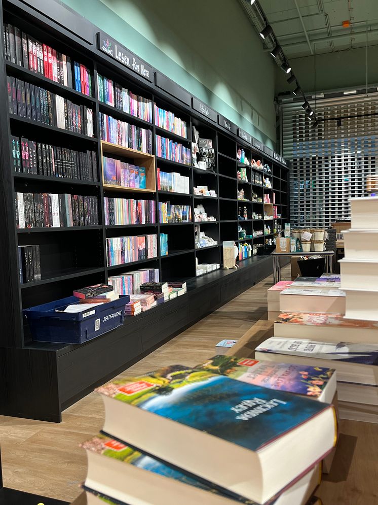 Fast geschafft! Die letzten Bücher finden ihren Platz