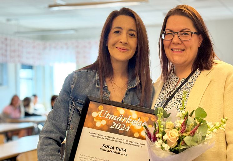 Sofia Thifa, Hagalyckebyskolan