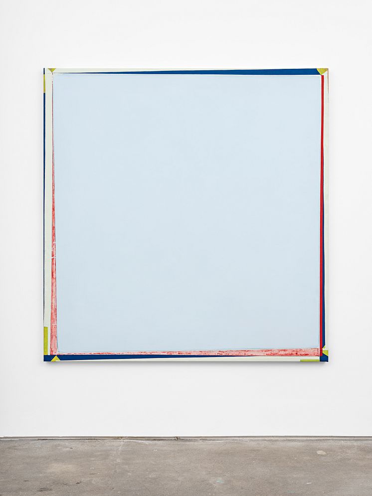 Julia Rommel, American Slender, 2020. Oil on linen / Wooden stretcher. 148.6 x 145.4 cm. Private Collection, Helsinki. Courtesy the artist and STANDARD (OSLO), Oslo. Photo: Vegard Kleven