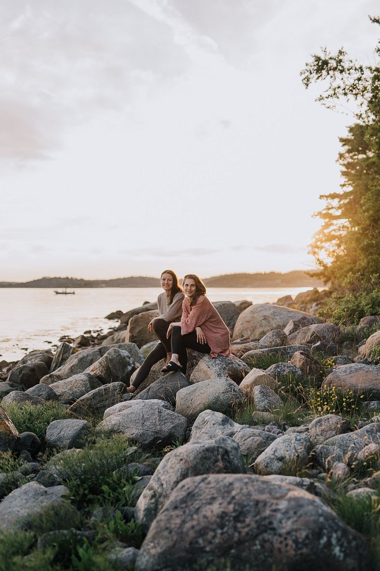 Jennie Wadsten Sharma och Johanna Alvin