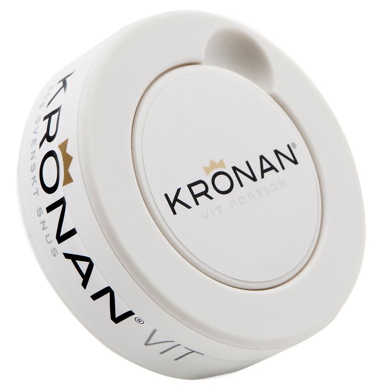 Kronan kommer i ny snusdosa