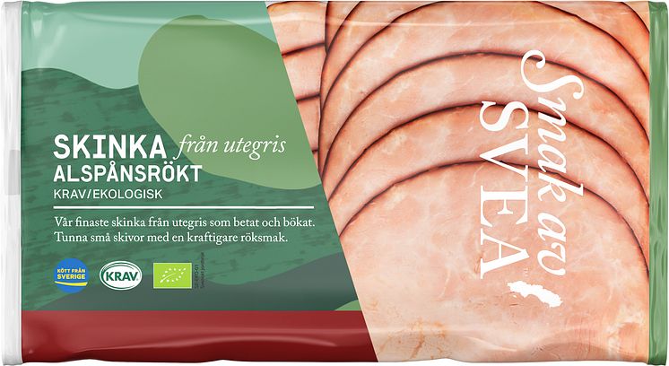 Alspånsrökt skinka KRAV Smak av SVEA