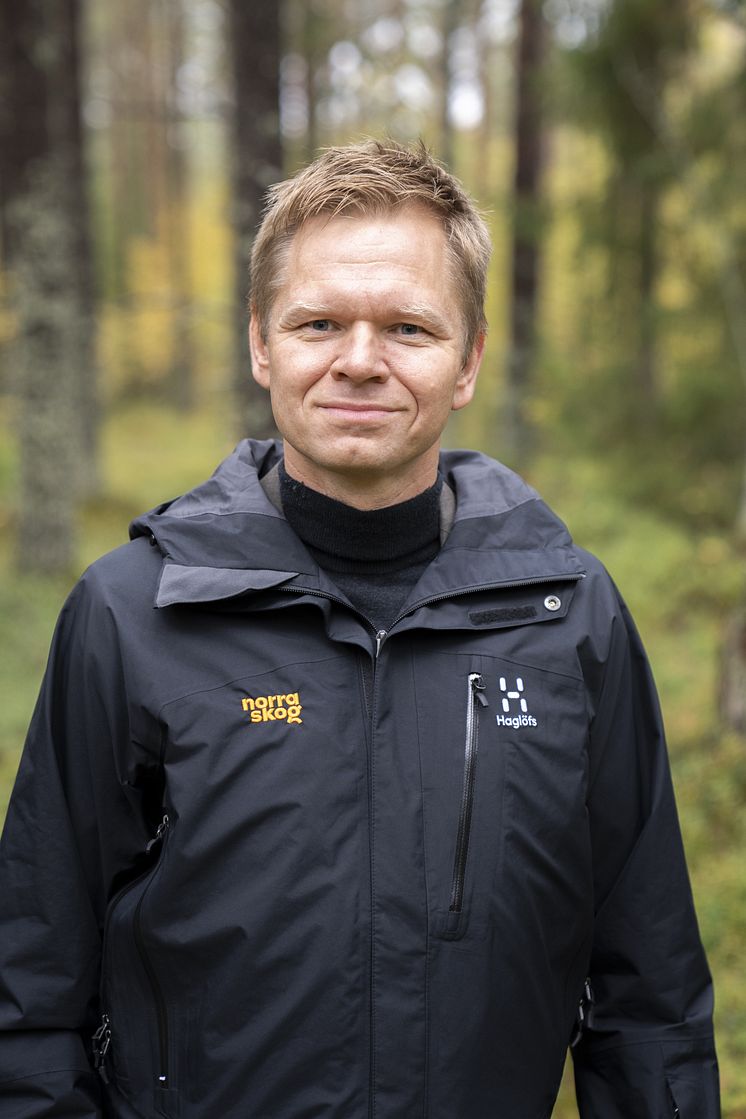 Jonas Arvidsson, marknadschef Virke på Norra Skog
