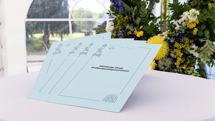 Göteborgs Stads medborgarskapsceremoni – minnesblad
