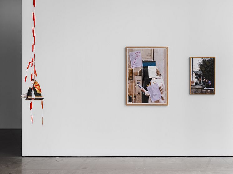 Installationsvy från utställningen Playa! på Bonniers Konsthall