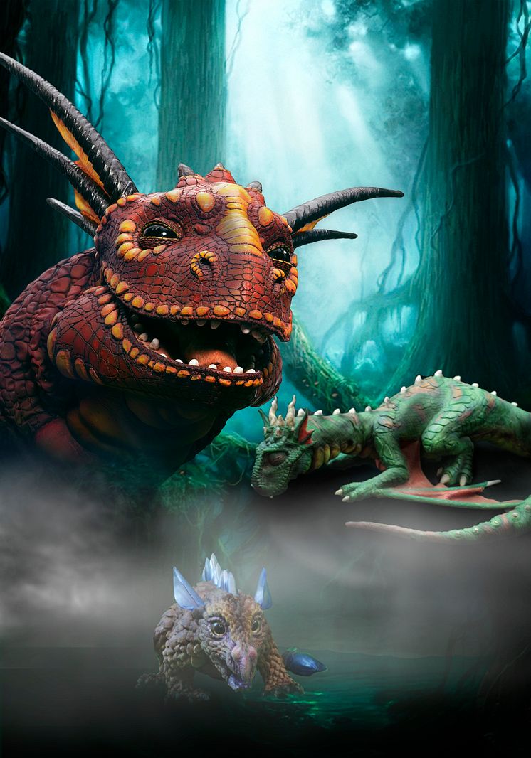 Drakarna Kaldera, Eldar och Myrti i Sagolandet Tomteland