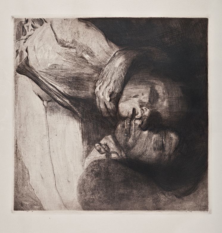 Käthe Kollwitz - Tod, Frau und Kind (1910) Courtesy Guttormsgaard arkiv.jpg