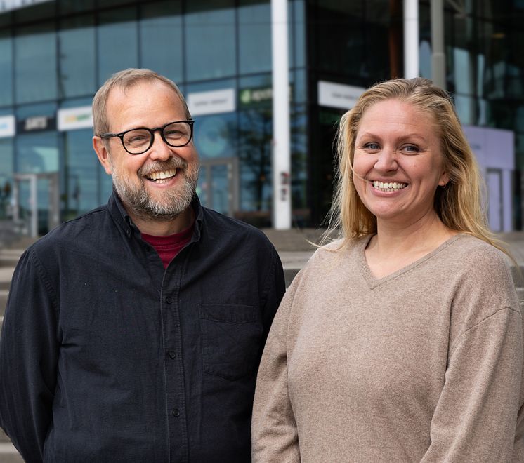 Niklas Karlsson och Sara Ekelund