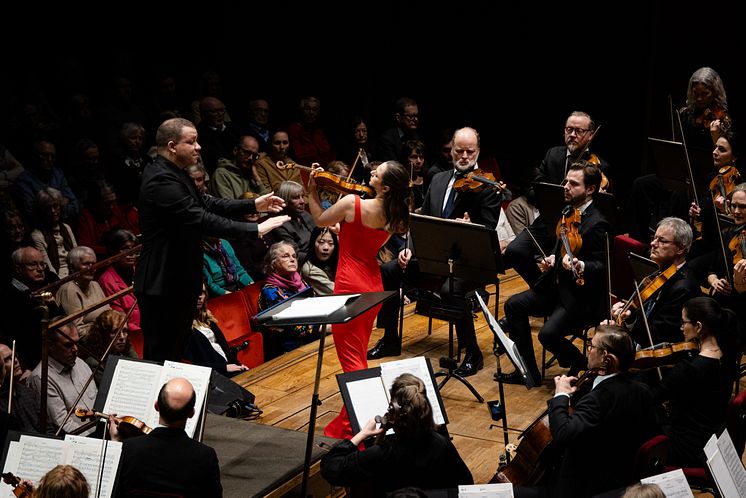Ryan Bancroft och Maria Ioudenitch violin