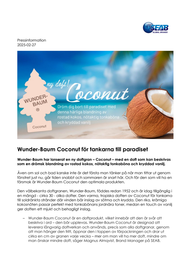 Wunder-Baum Coconut för tankarna till paradiset  .pdf