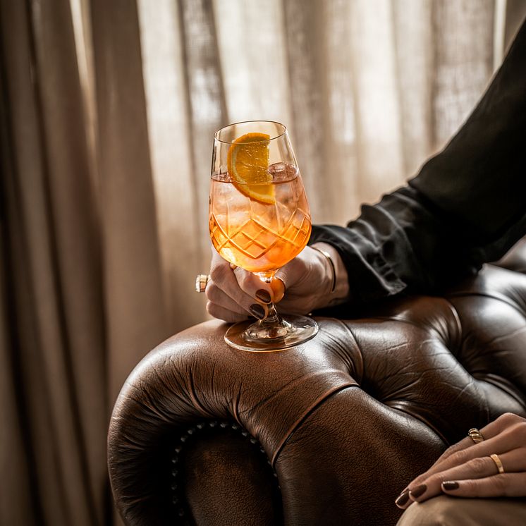 Fyrklövern Crown ölglas 