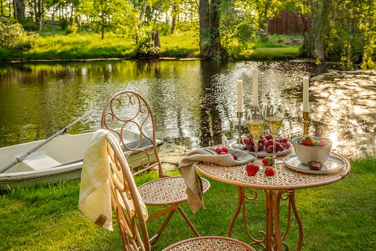 Fyrklövern Pepper, Crown vinglas gröna - sommarinspiration