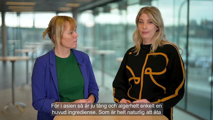 Frida Ronge delar de trender hon ser om framtidens sjömat 