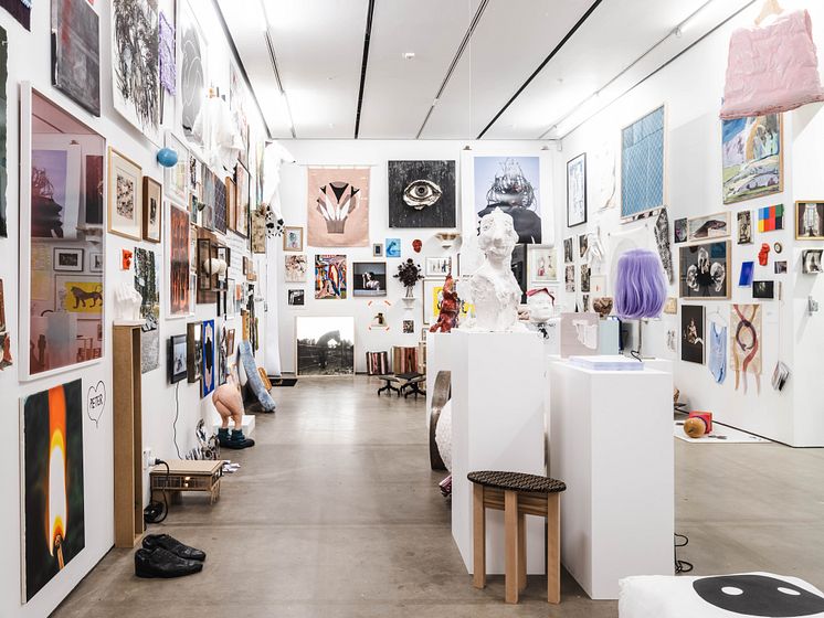 Stuff It, installationsvy, Bonniers Konsthall, 2023