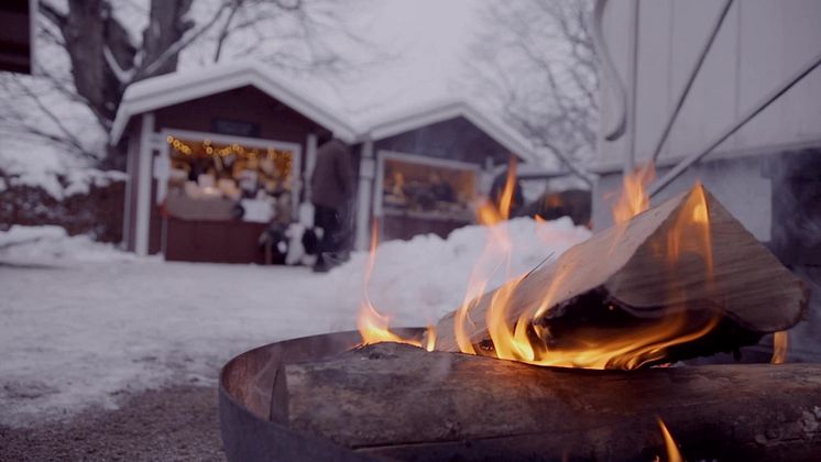 Julmarknad på Astrid Lindgrens Näs.
