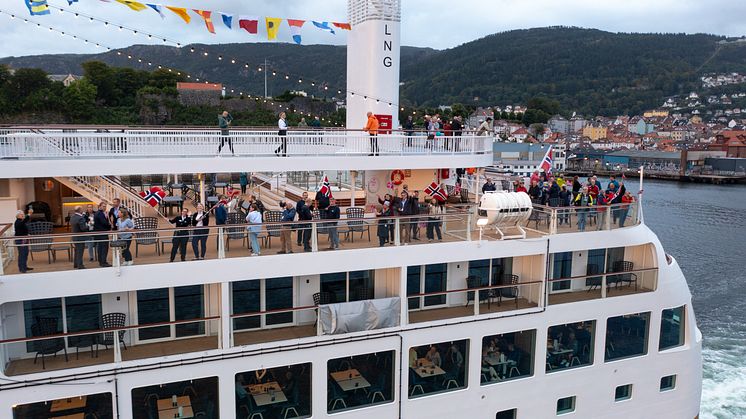 Maiden voyage Havila Pollux