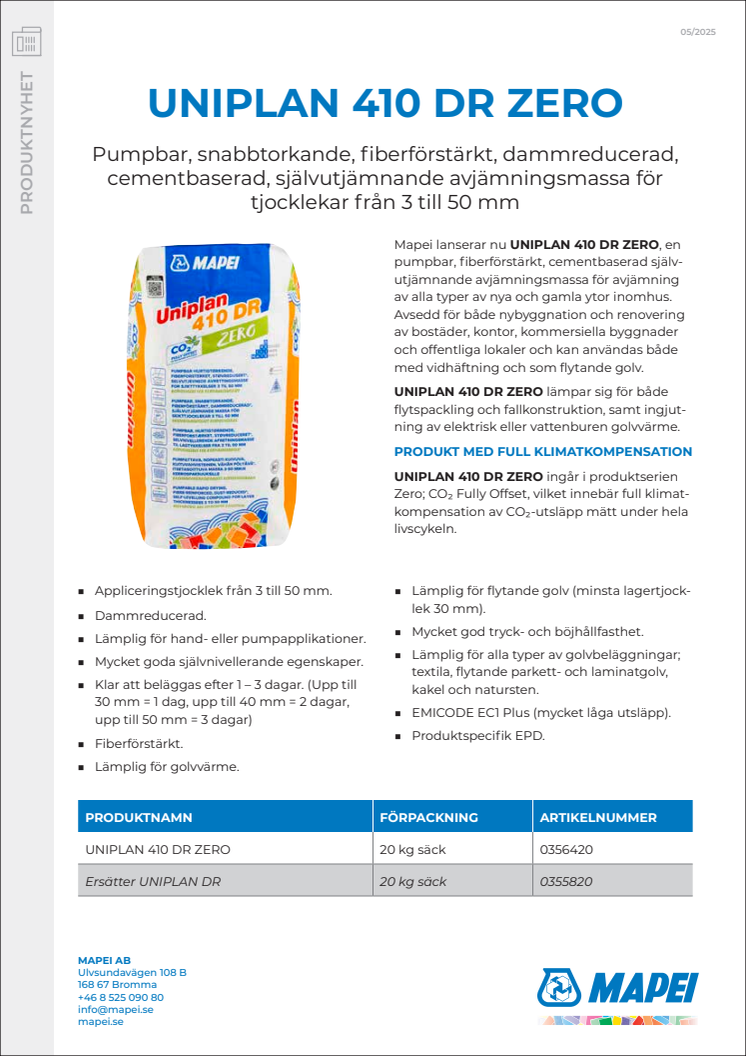 UNIPLAN 410 DR ZERO_PRODUKTNYHET_250507.pdf