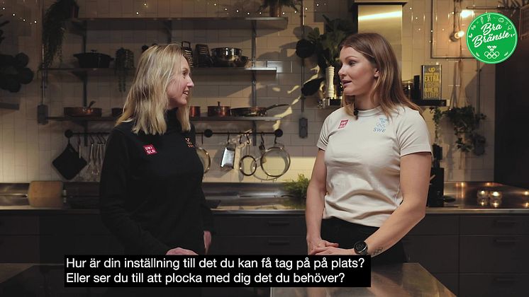 Urban Deli i samarbete med Sveriges Olympiska kommitté i projektet Bra Bränsle 