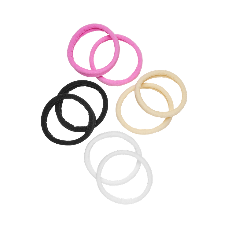 Kicks Beauty Hair Elastic Band 8-pack