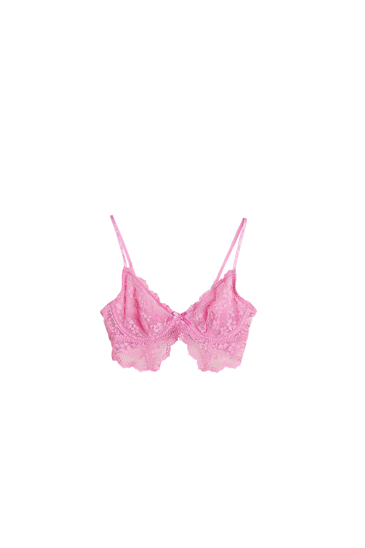 Emma lace bra - Light pink 